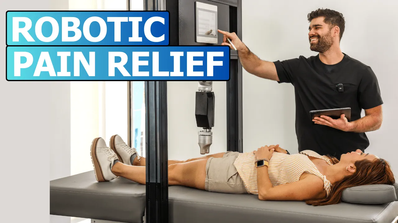 Watch pain relief therapy in action